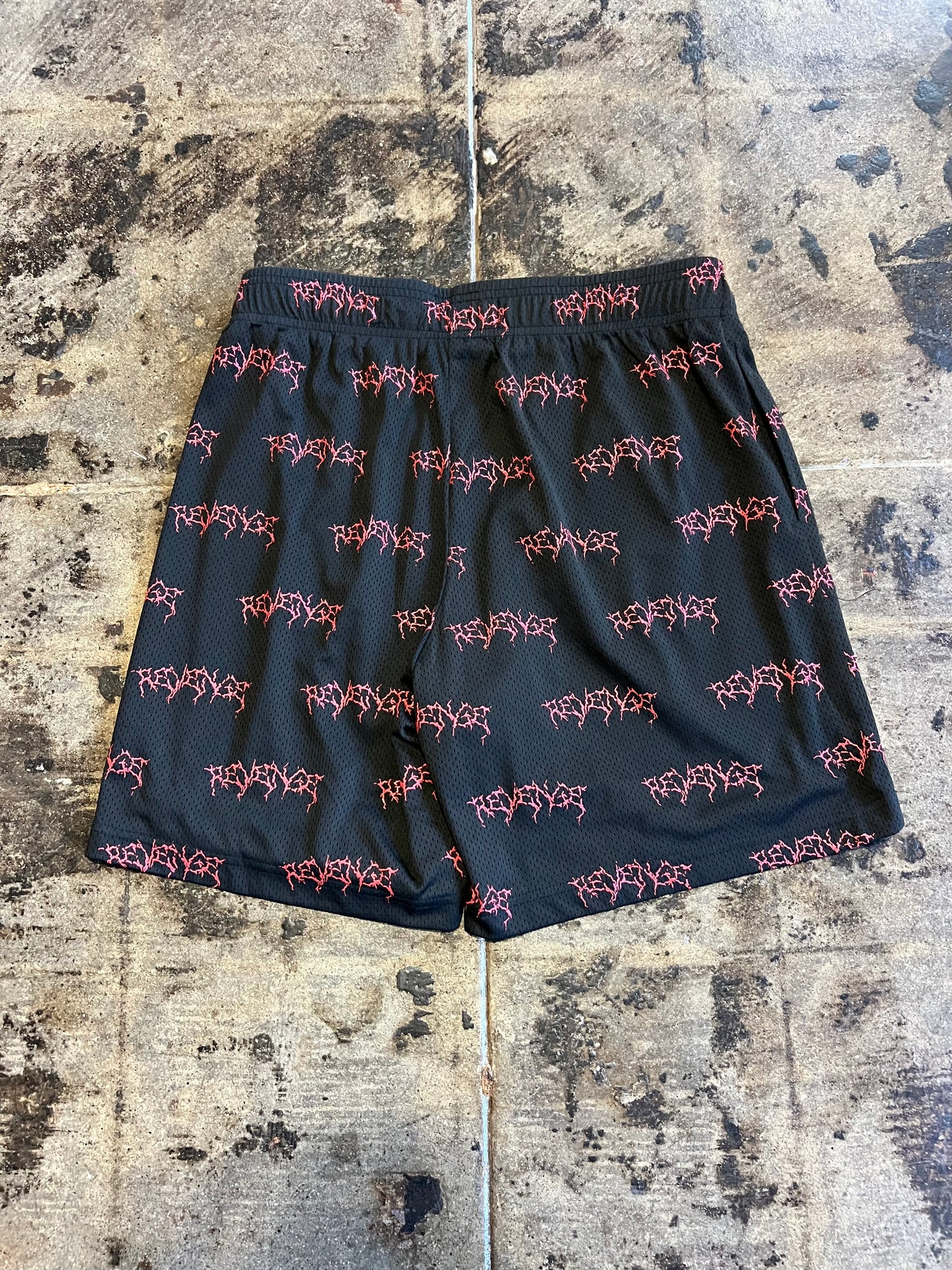 REVENGE MASSACRE MESH SHORTS