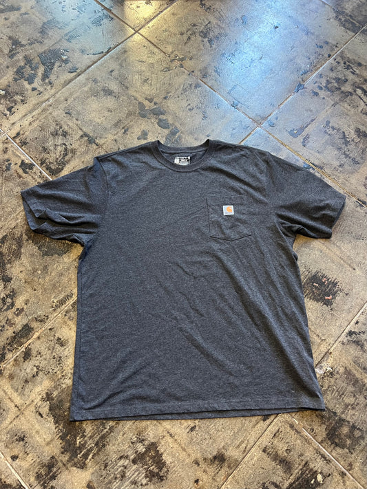 GREY CARHARTT TEE
