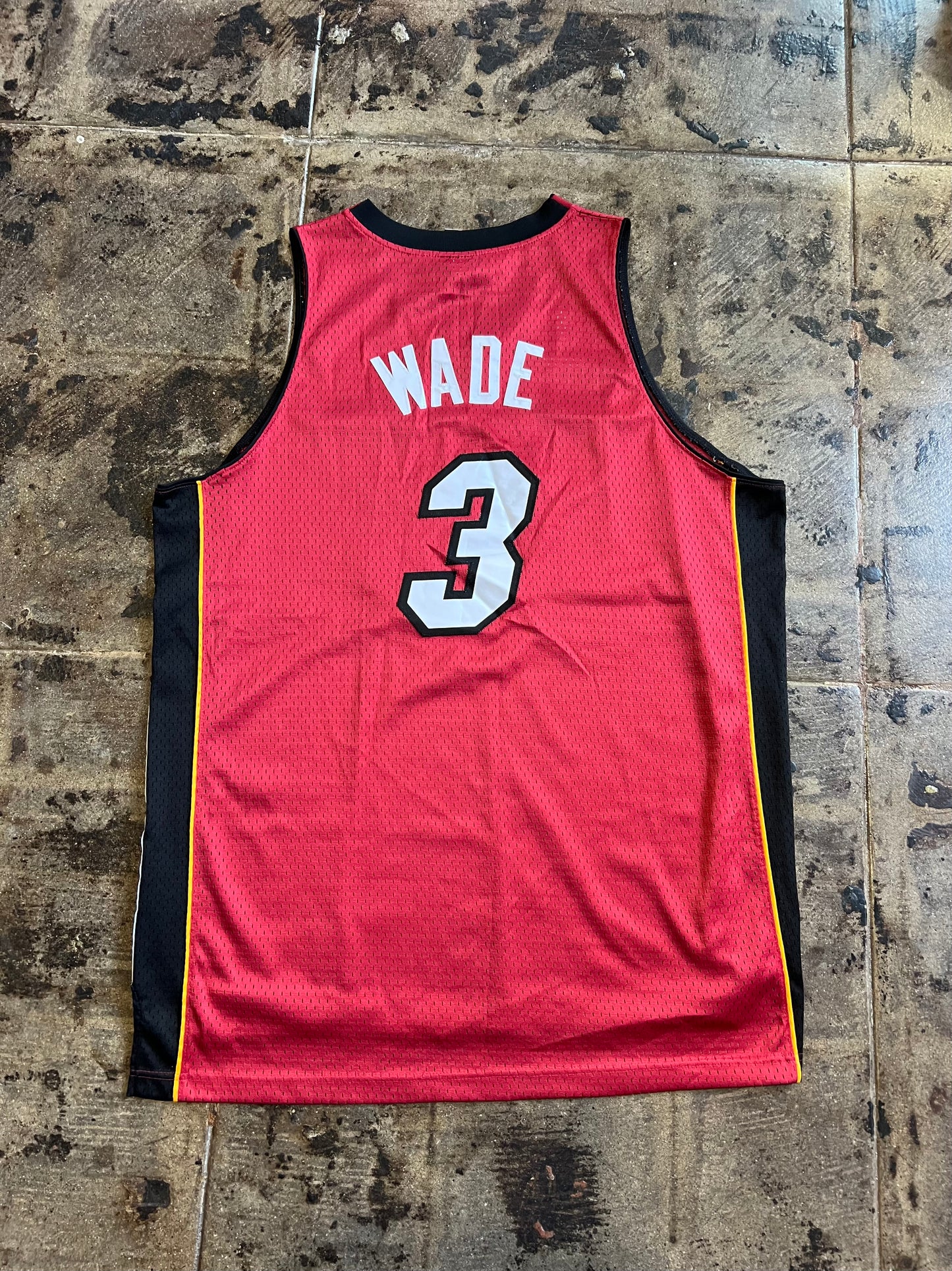 Reebox Miami Heat Dwyane Wade #3 SZ: 2XL