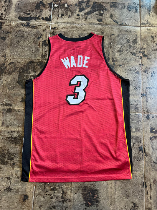 Reebox Miami Heat Dwyane Wade #3 SZ: 2XL