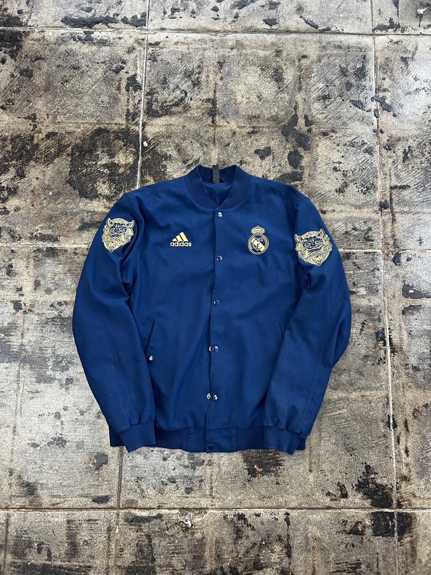 ADIDAS REAL MADRID LUNAR NEW YEAR BOMBER JACKET