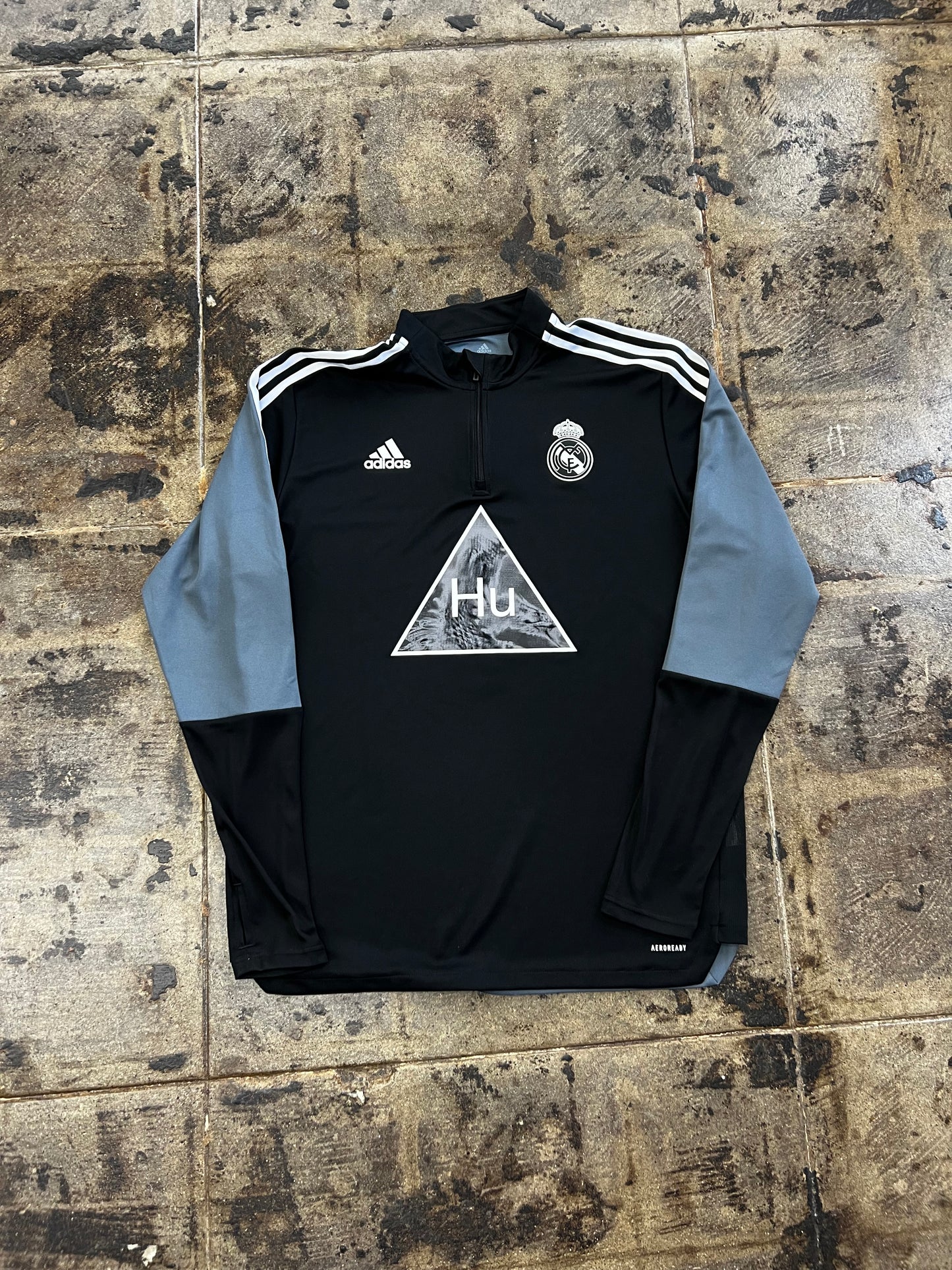 ADIDAS REAL MADRID HUMAN RACE TRAINING TOP