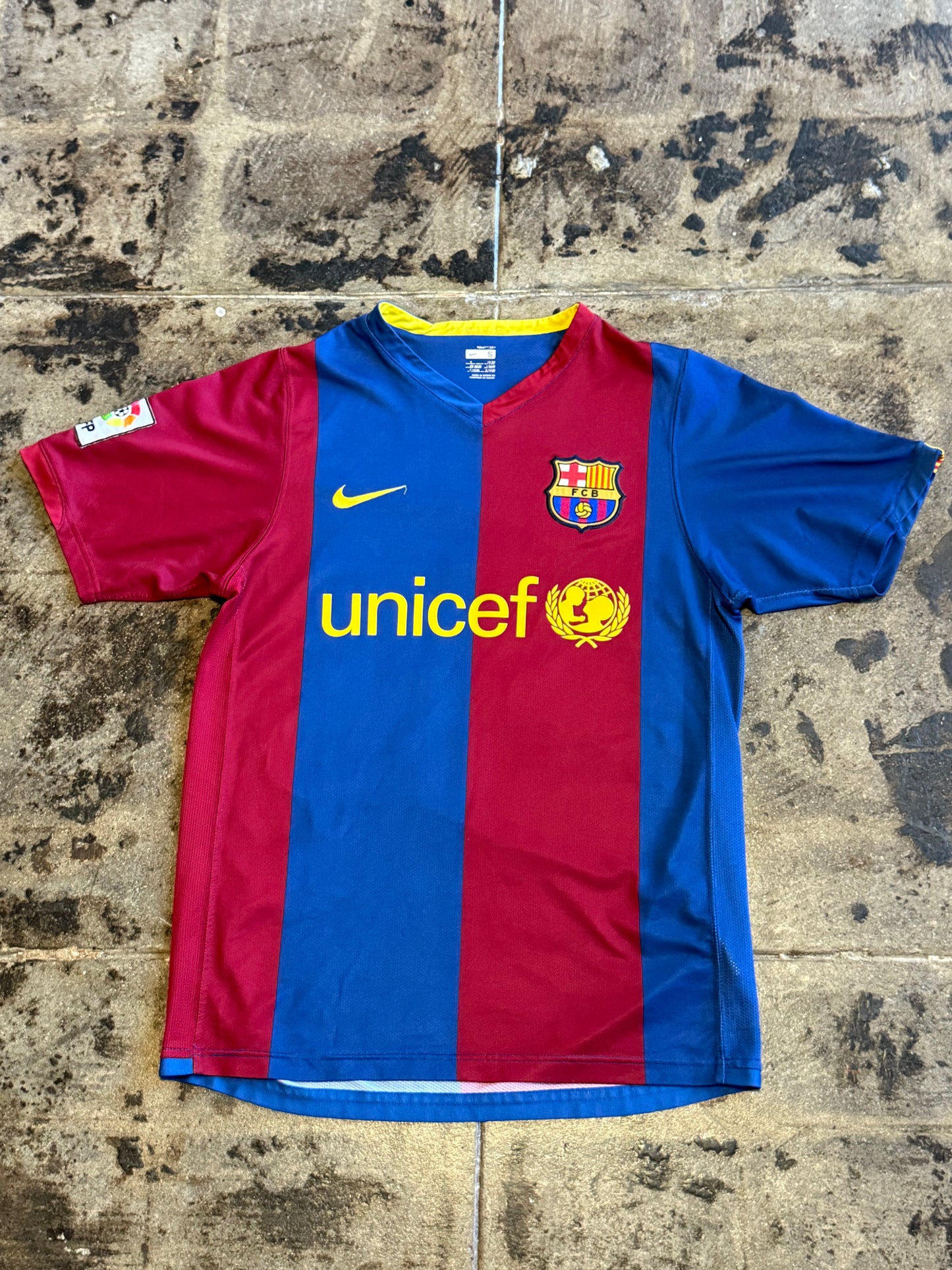 NIKE FC BARCELONA XAVI 06/07 HOME JERSEY