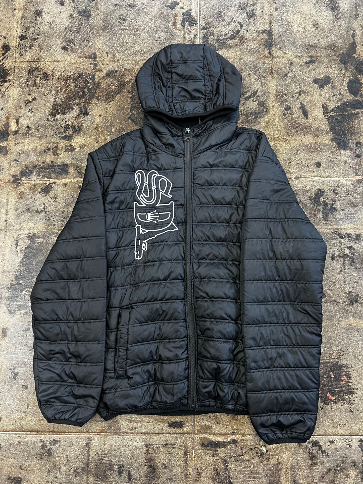 SDL BLACK PUFFER JACKET