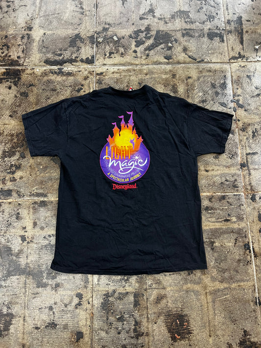 1997 DISNEY LIGHT SHOW BLACK TEE