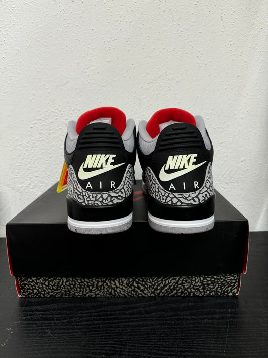 JORDAN 3 BLACK CEMENT (2018)