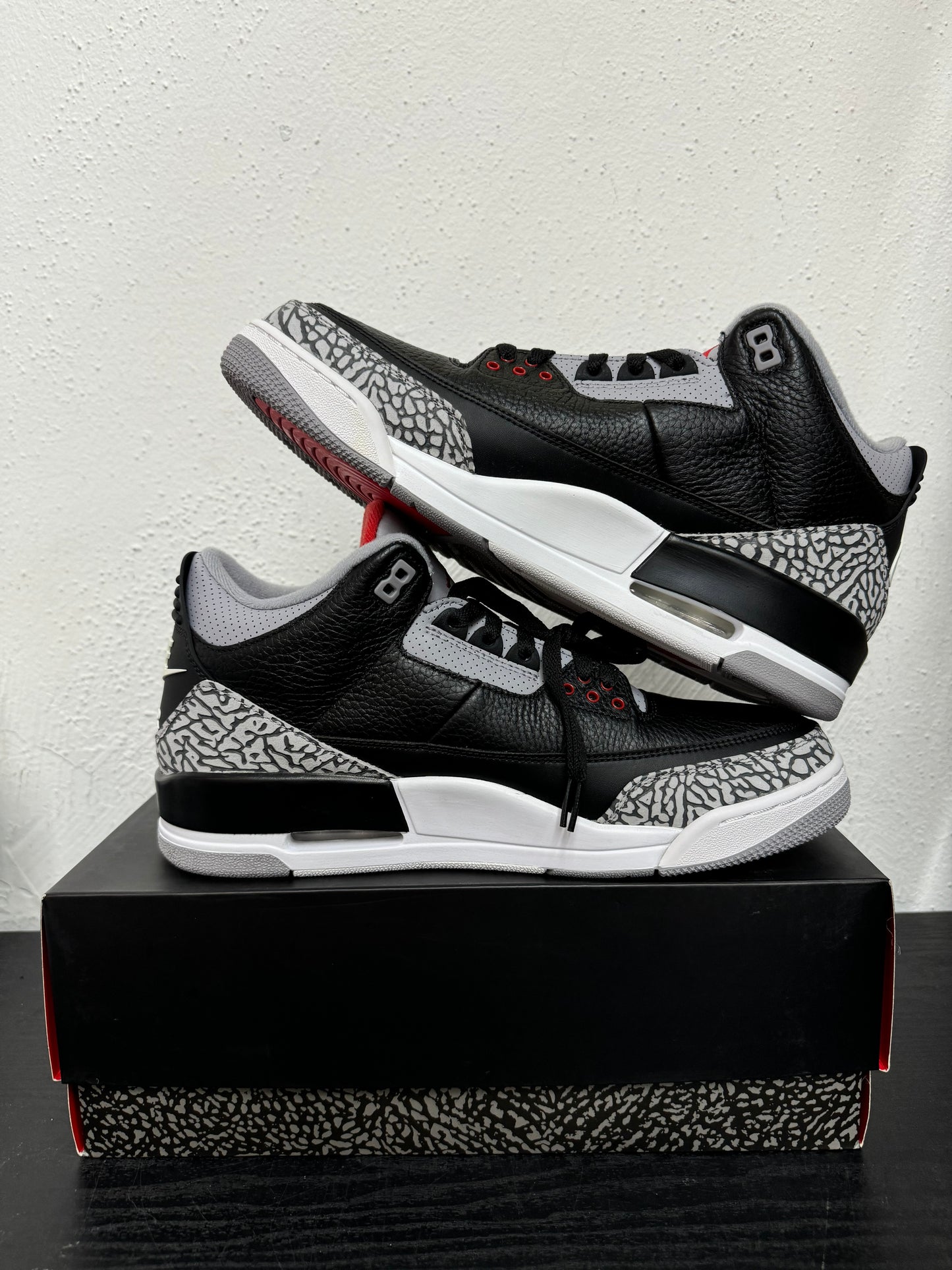 JORDAN 3 BLACK CEMENT (2018)