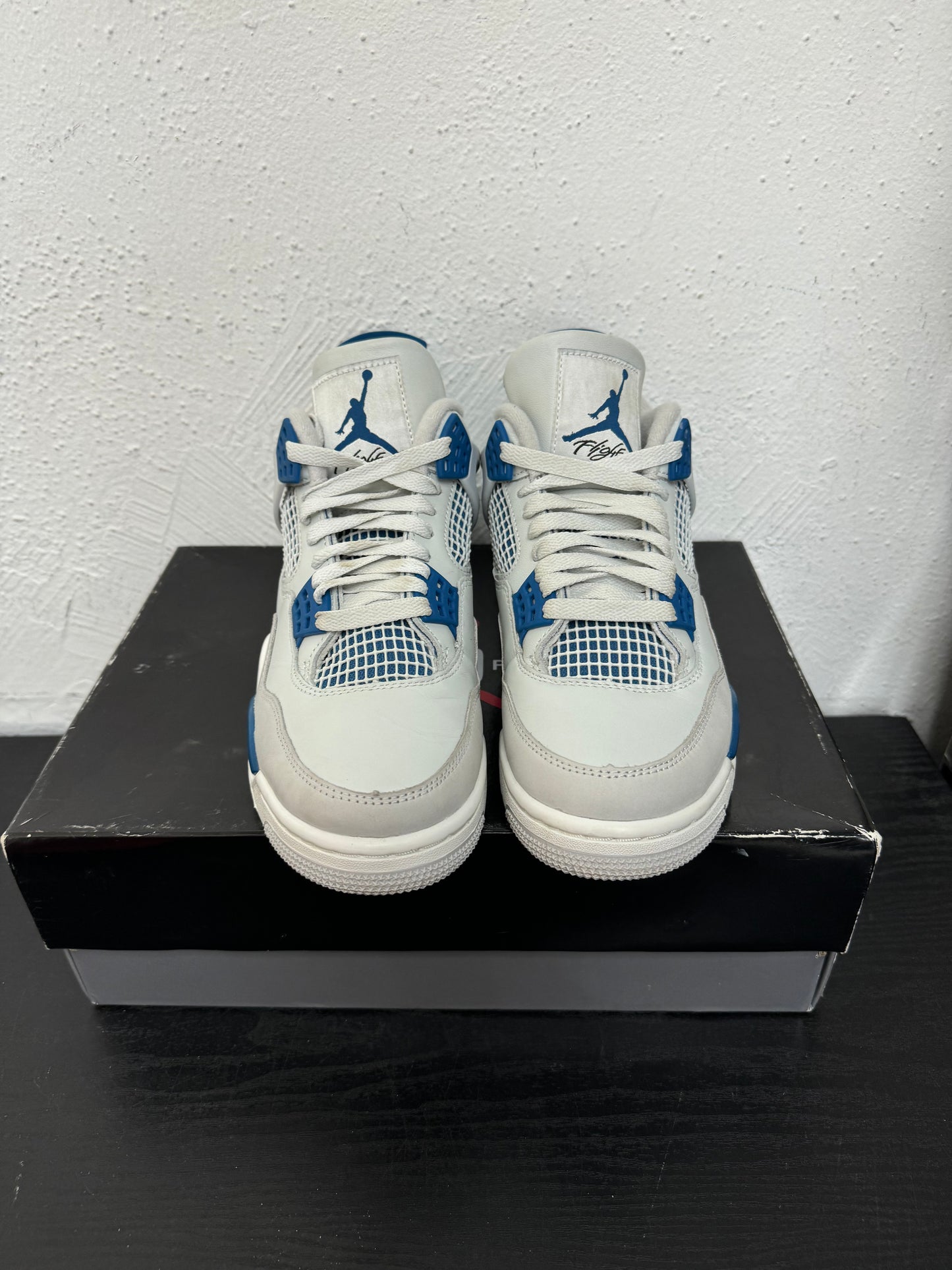 JORDAN 4 MILITARY BLUE (USED)