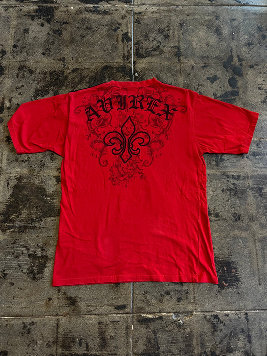 AVIREX RED Y2K TEE