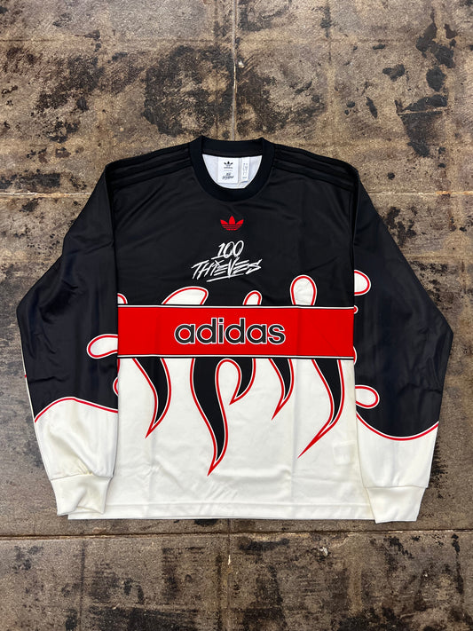 ADIDAS x 100 THIEVES L/S TEE