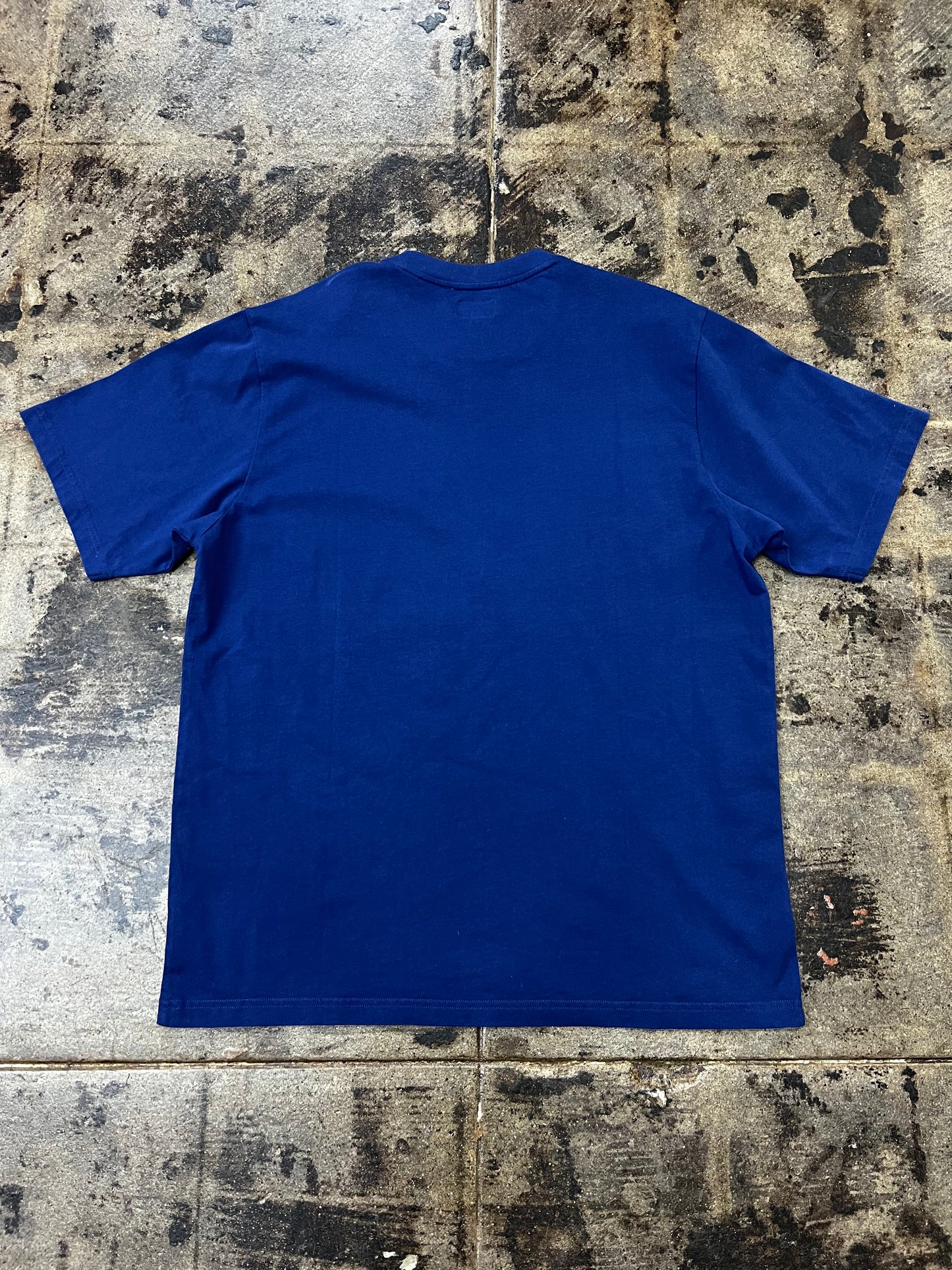 NAVY SUPREME INK BLOT S-S TOP TEE