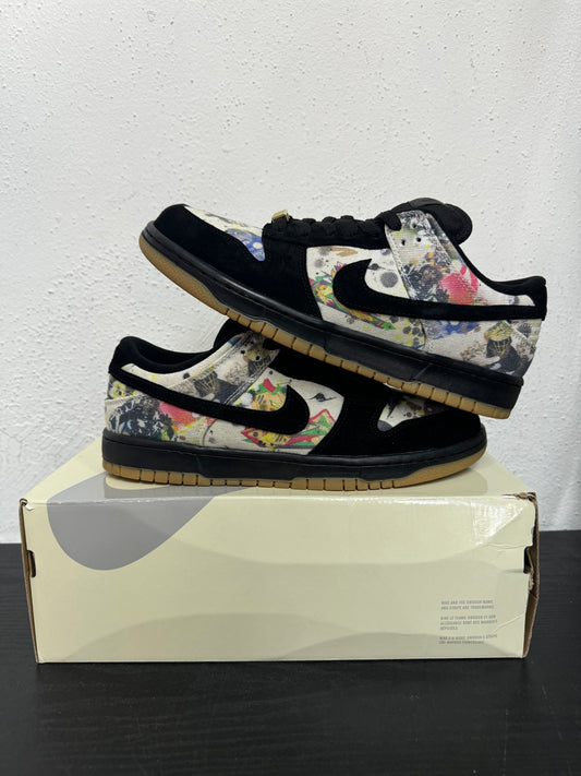 DUNK LOW SB SUPREME RAMMELLZEE (USED)