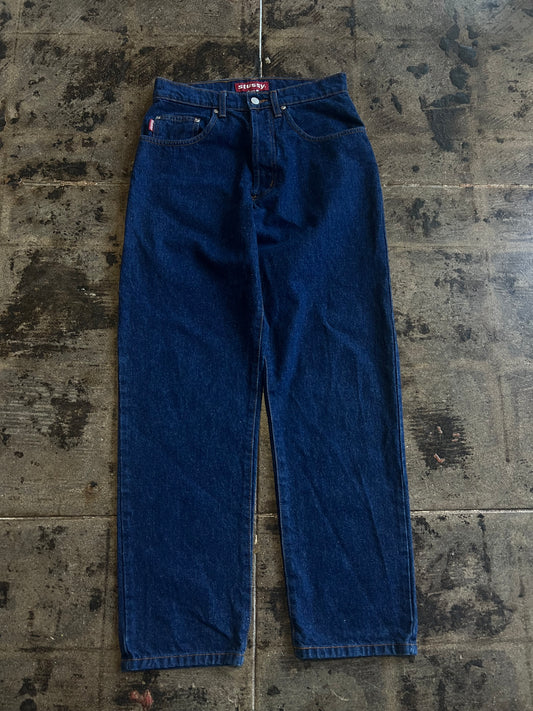 STUSSY DARK BLUE JEANS