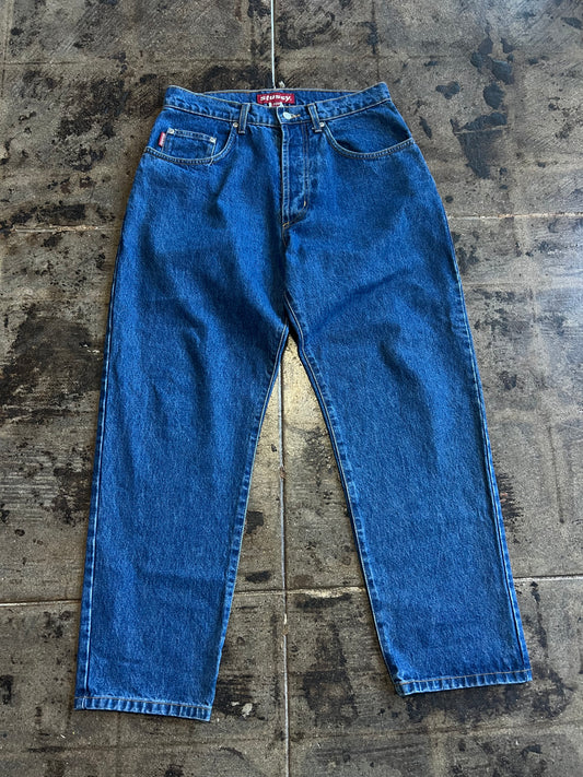STUSSY BLUE JEANS