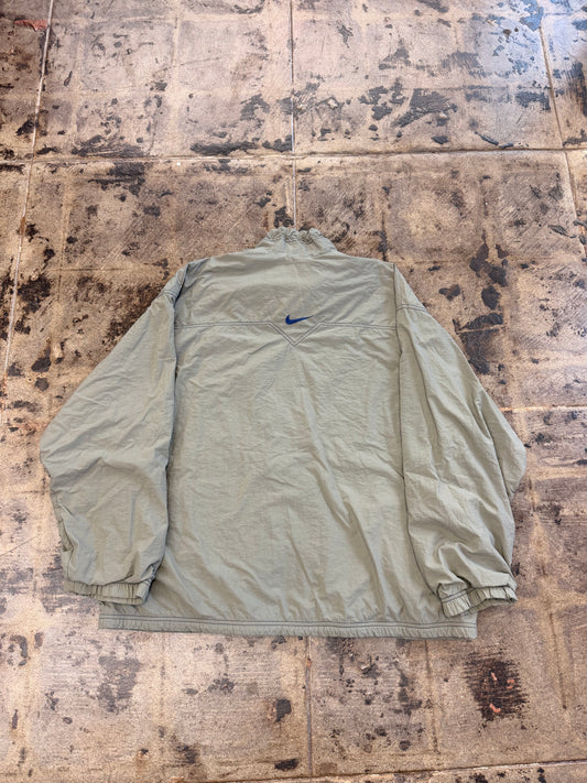 NIKE GREEN VINTAGE WINDBREAKER