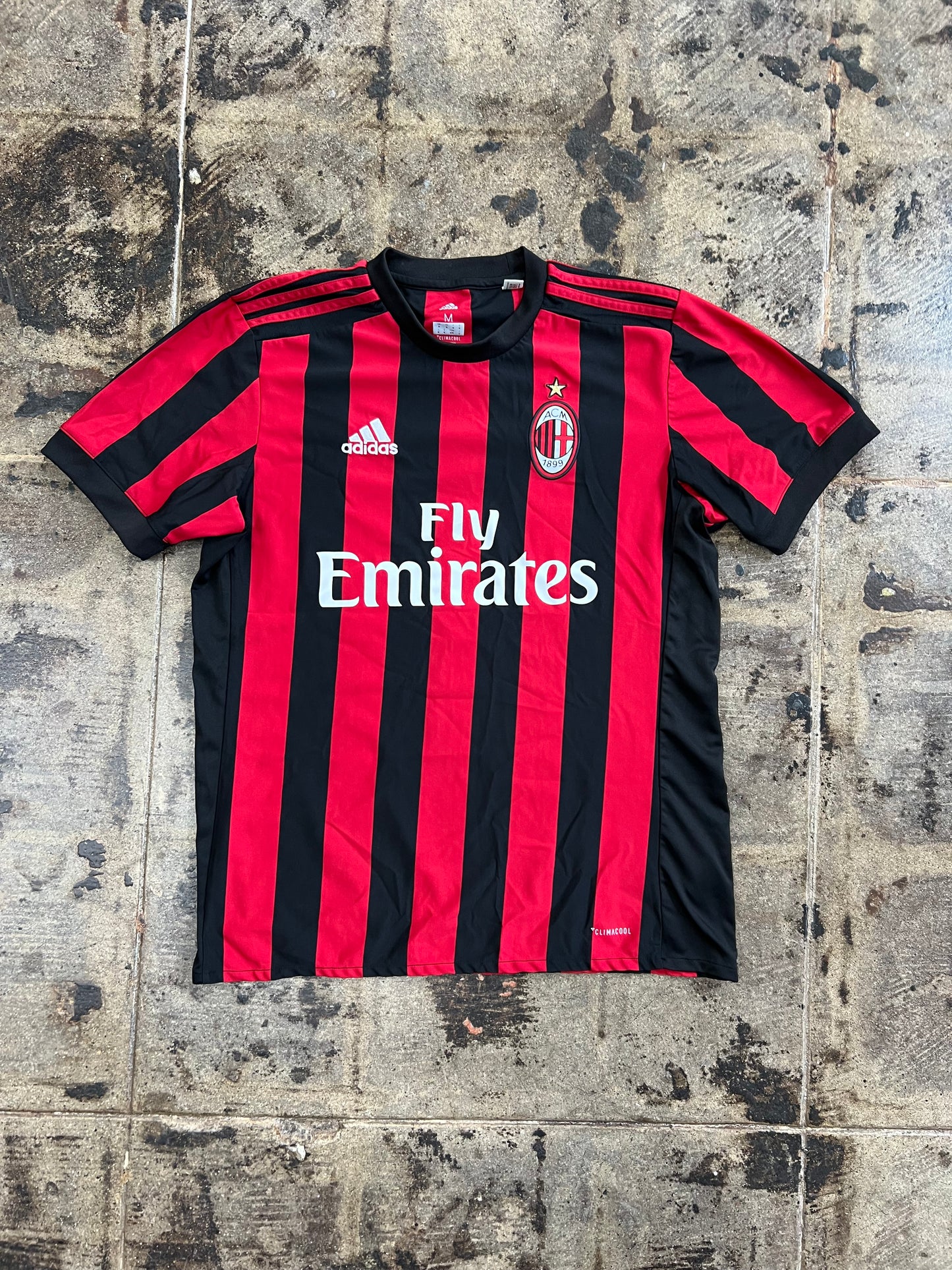 ADIDAS 17/18 AC MILAN HOME JERSEY