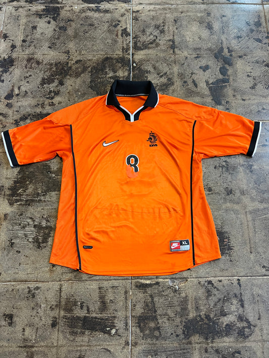 1998’ NETHERLANDS HOME BERGKAMP JERSEY