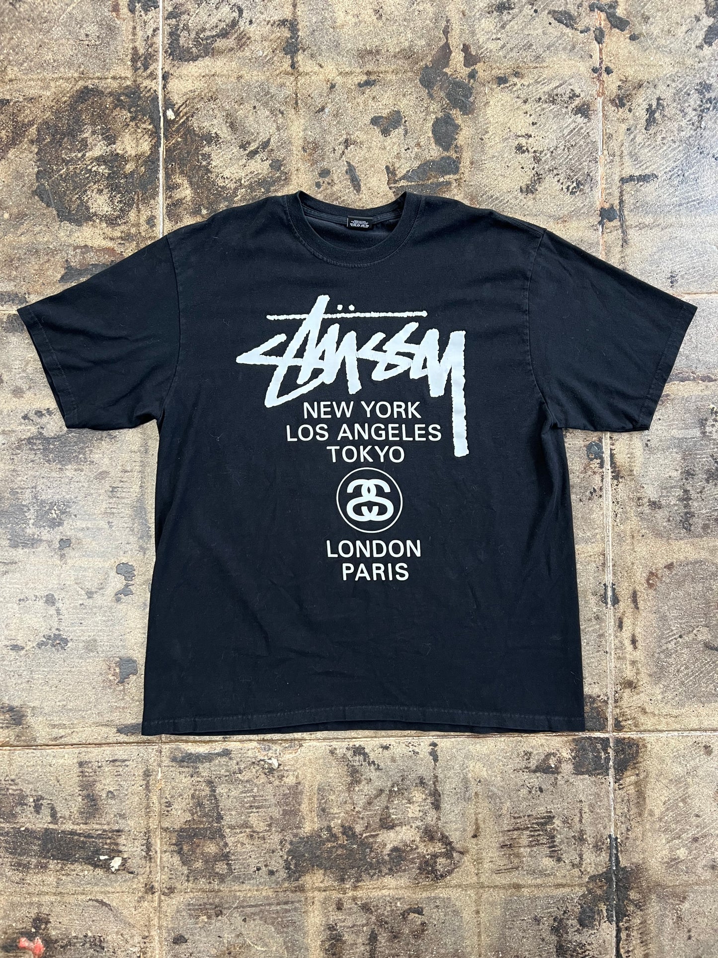 STUSSY WORLD TOUR TEE