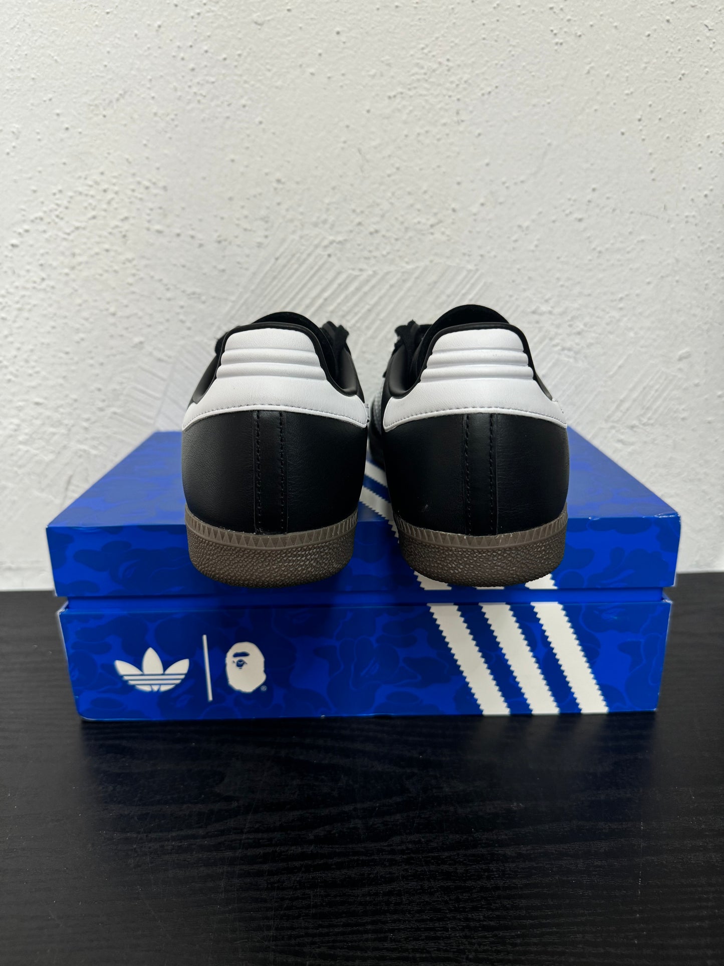 ADIDAS BAPE SAMBA BLK/GUM