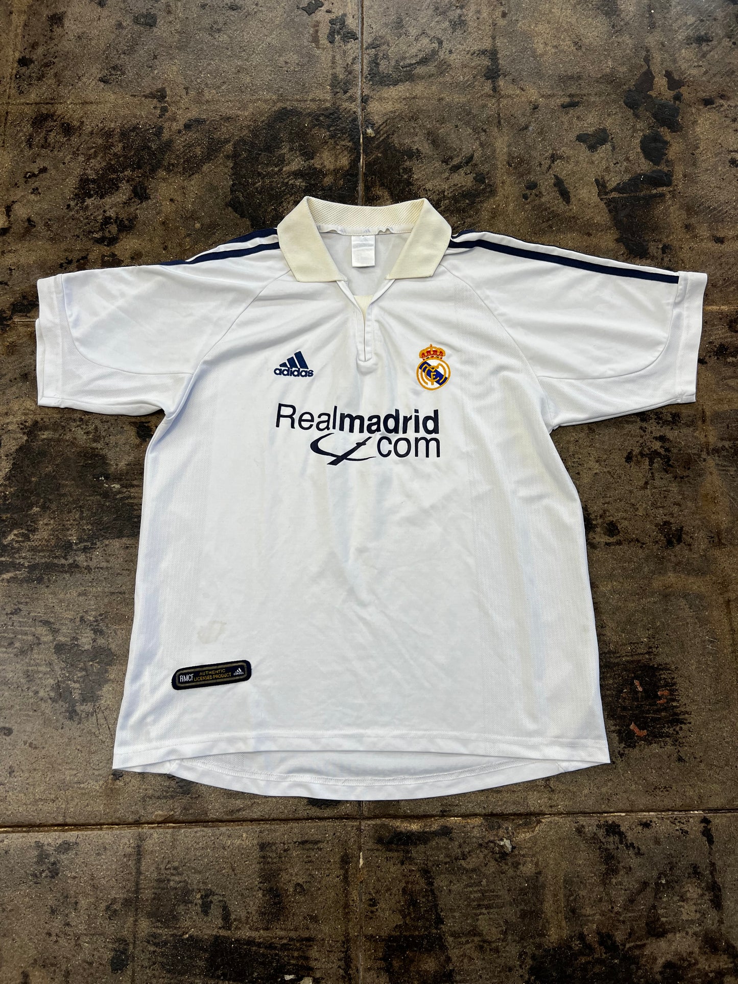 ADIDAS 01/02 REAL MADRID HOME R.CARLOS JERSEY