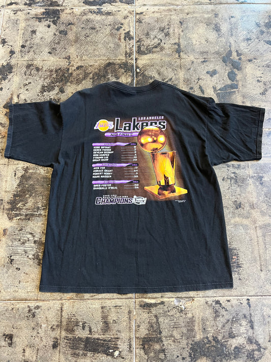 NBA BACK TO BACK CHAMPS LA LAKERS TEE