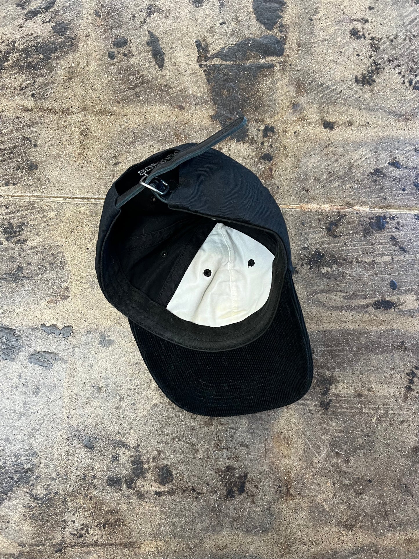 SUPREME FINE WALE CORDUROY S LOGO 6 PANEL HAT