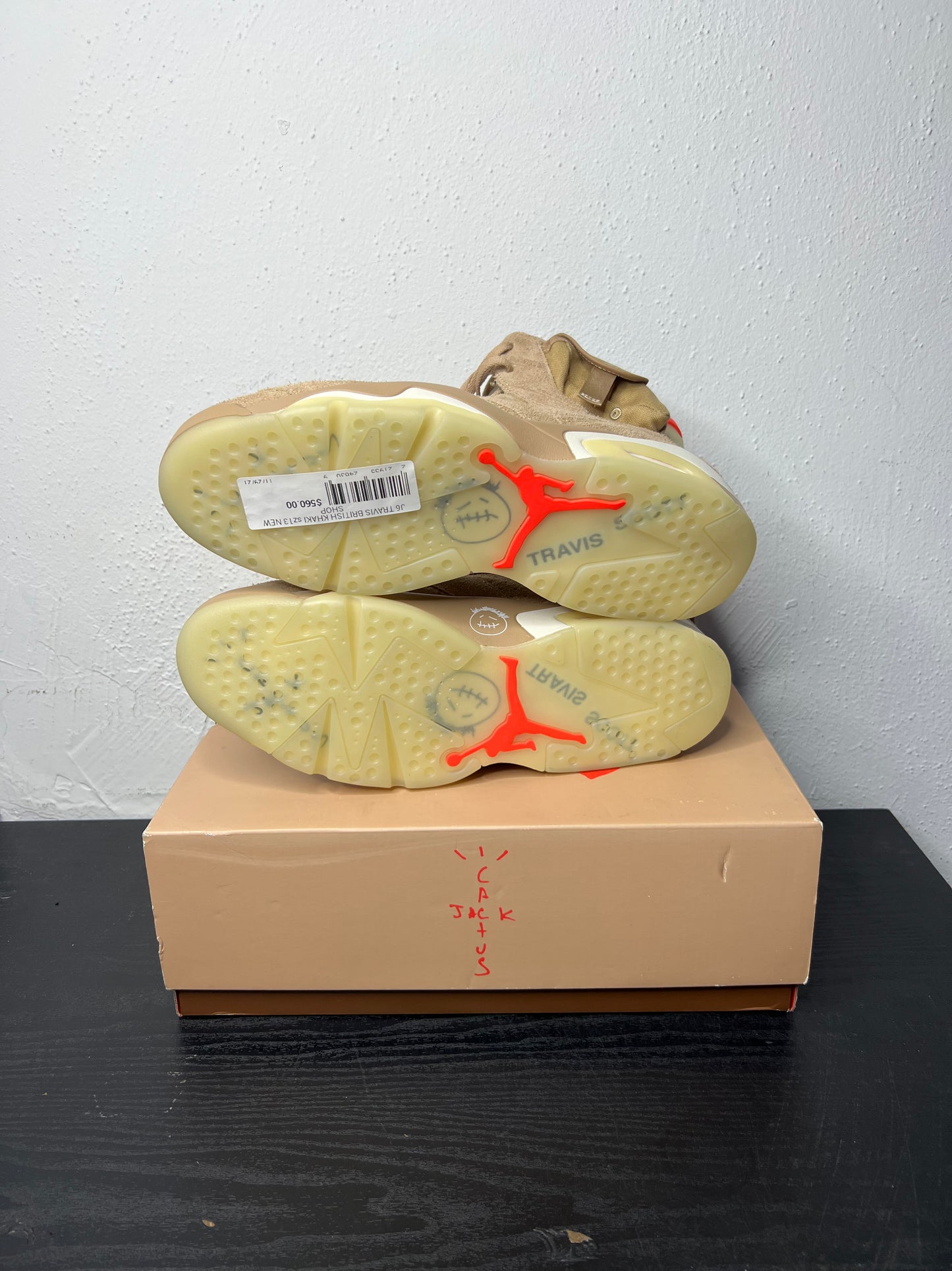 JORDAN 6 TRAVIS BRITISH KHAKI