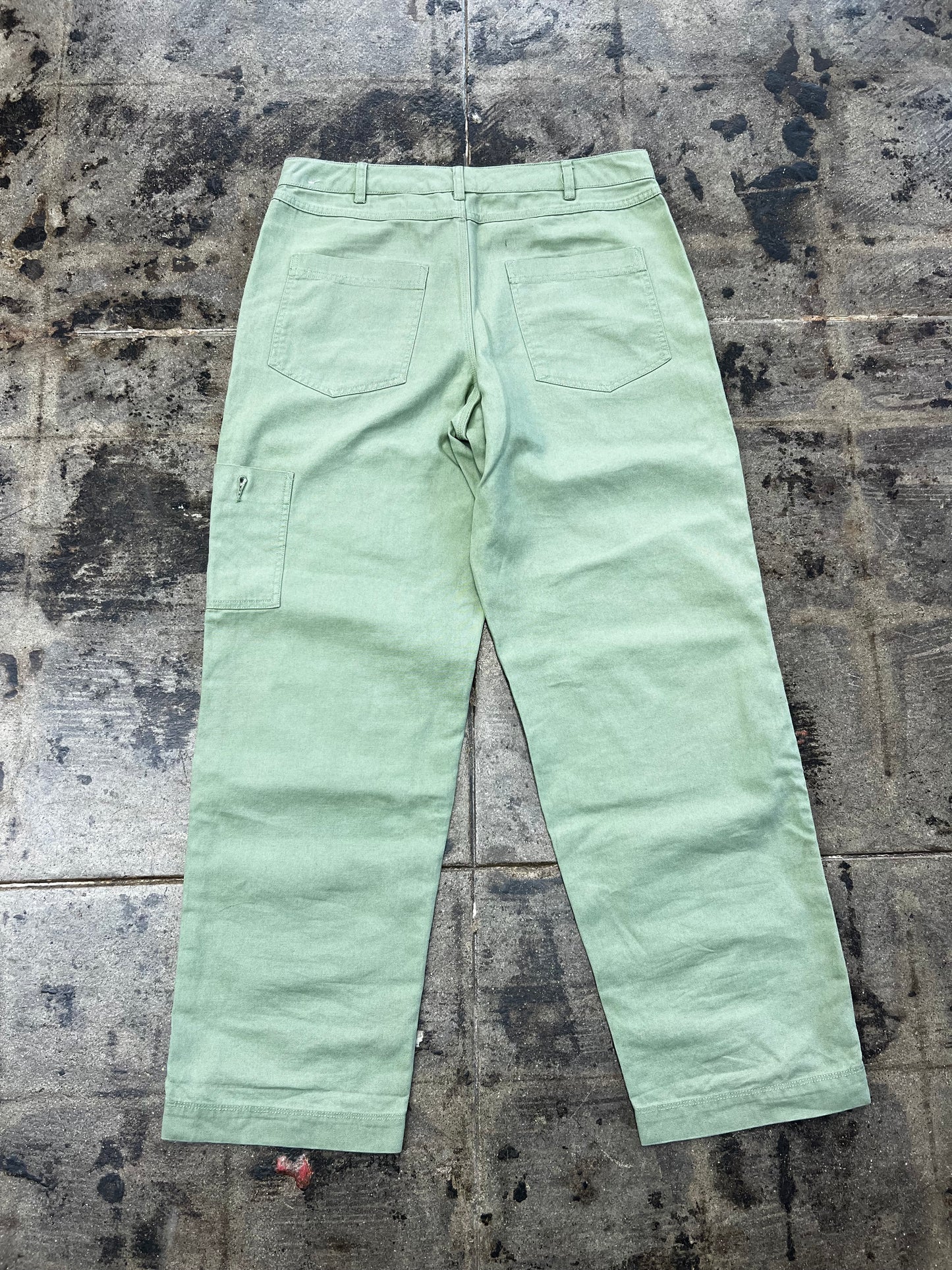 GREEN NIKE JEANS