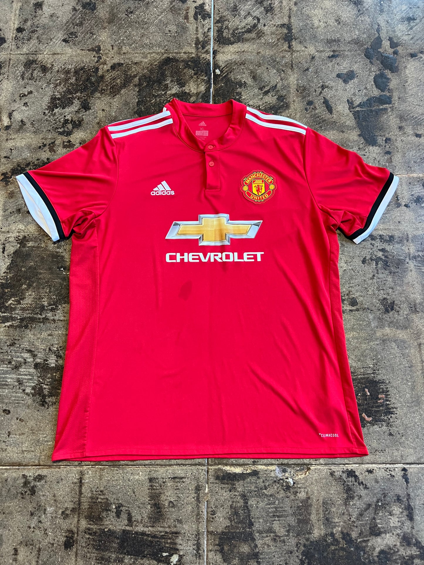 17-18 ADIDAS MANCHESTER UNITED HOME JERSEY