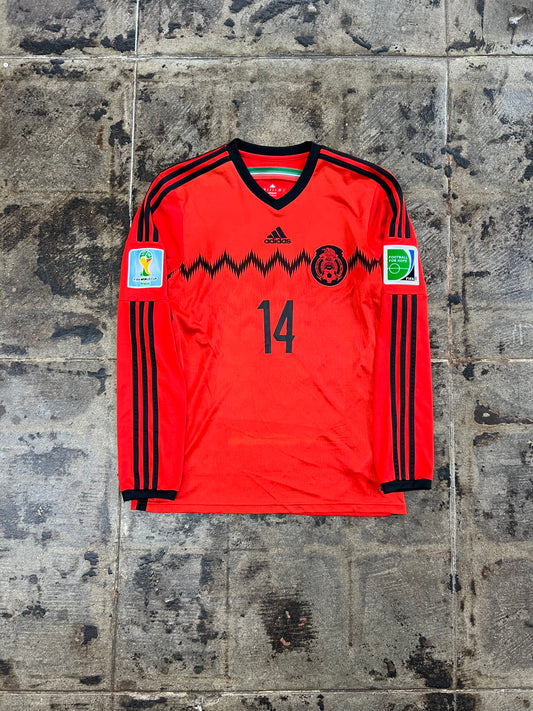 ADIDAS 14’ WC MEXICO AWAY CHICHARITO L/S JERSEY