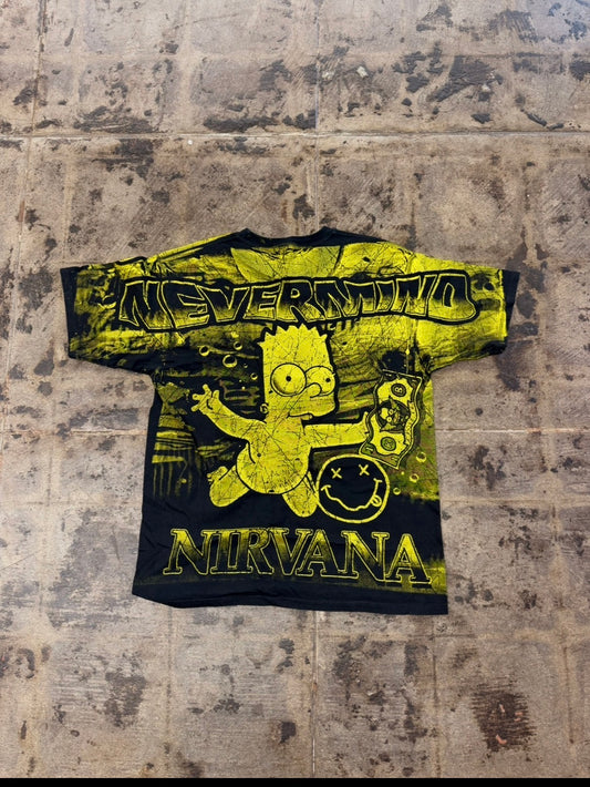 NIRVANA BART SIMPSON TEE