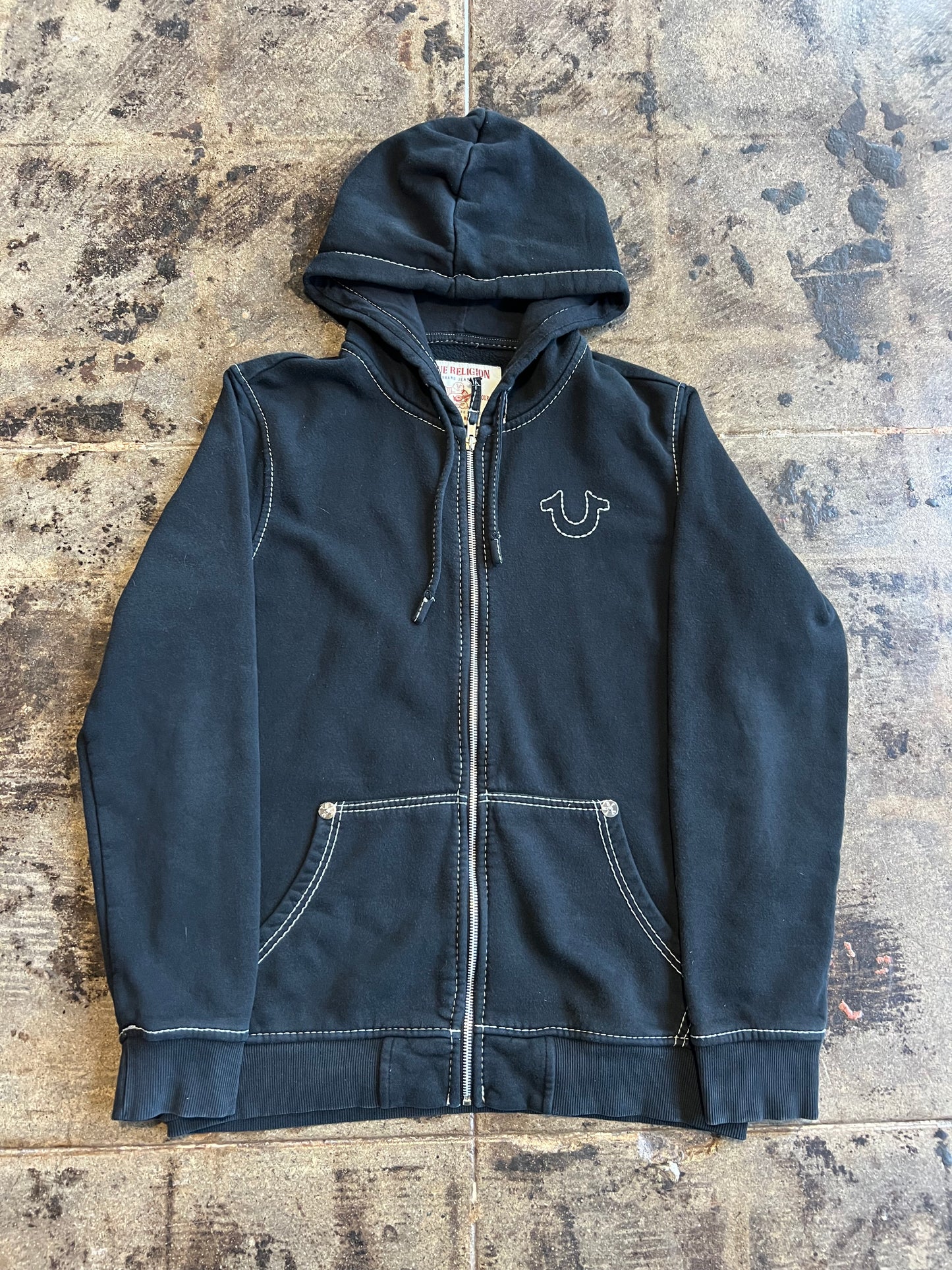 TRUE RELIGION HOODIE ZIPUP