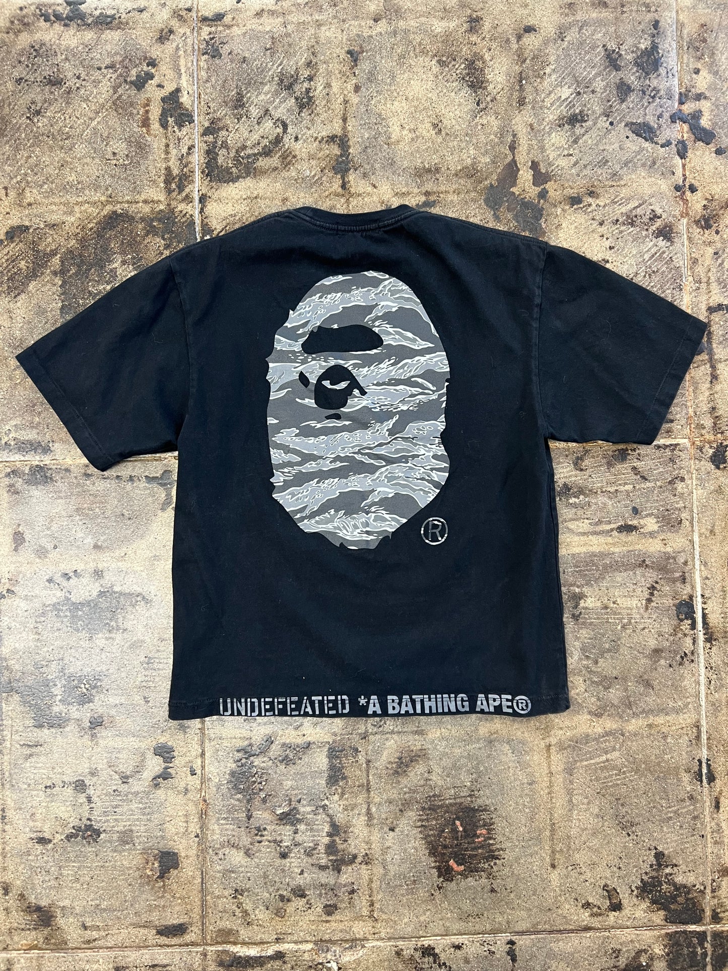 BAPE x UNDEFEATED 5 STRIKES TEE