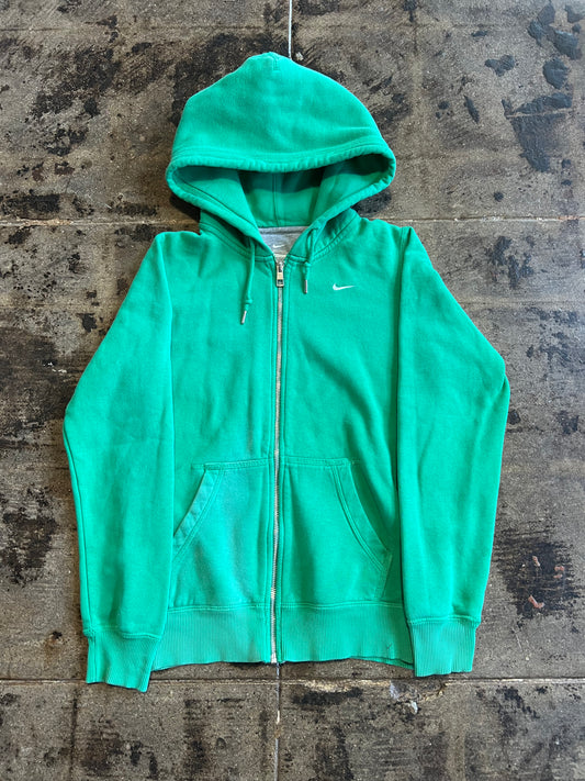 GREEN NIKE ZIPUP