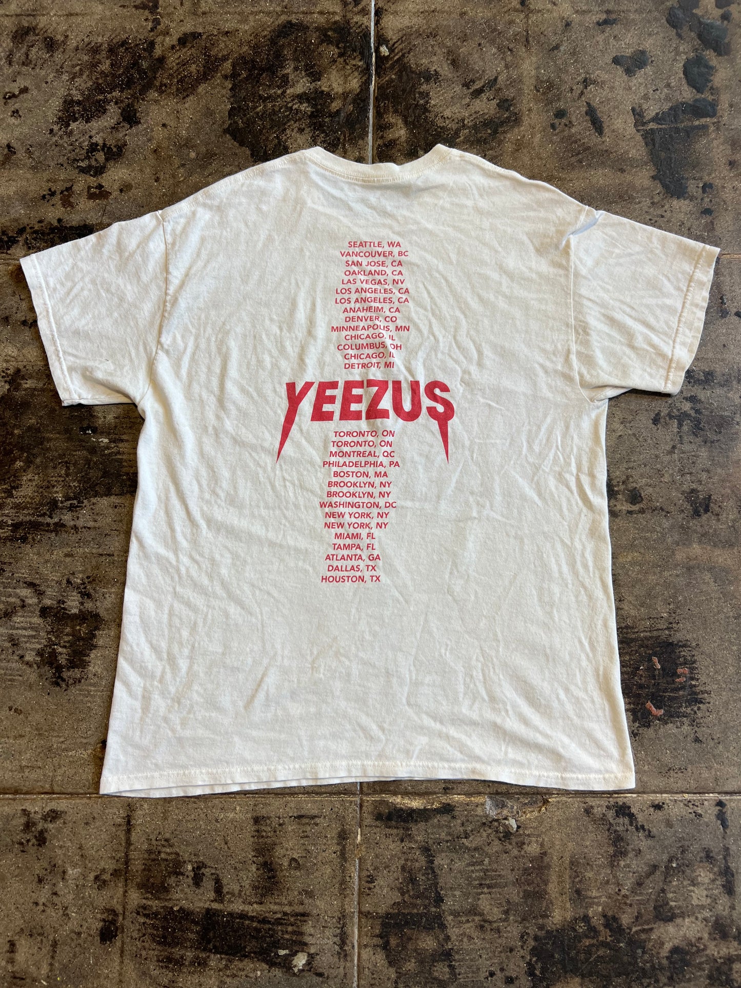 YEEZUS TOUR TEE