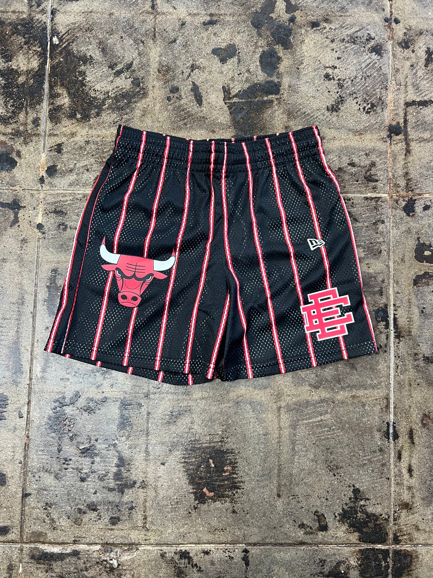 ERIC EMANUEL x CHICAGO BULLS  x  NEW ERA MESH SHORTS