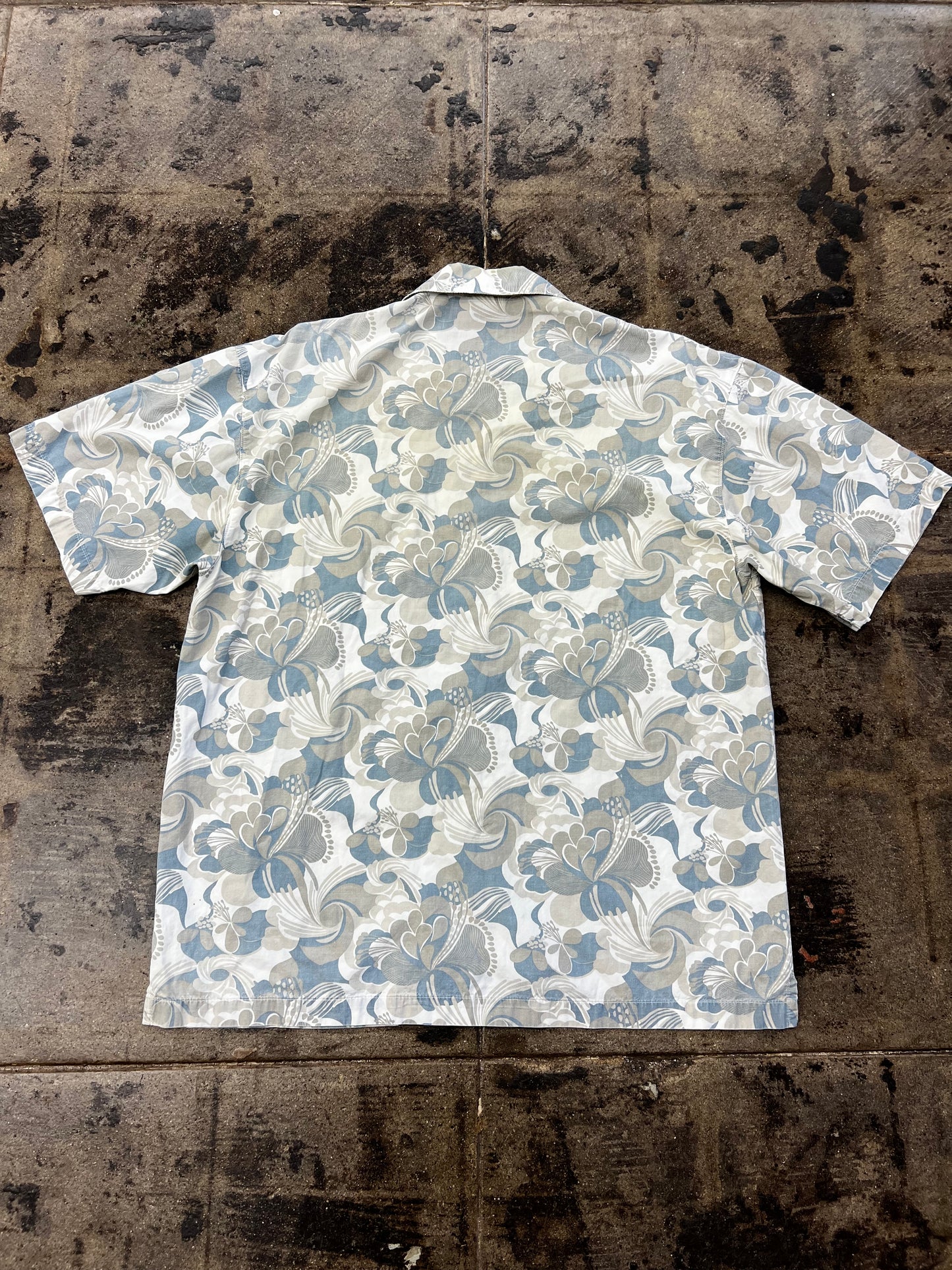 No Fear Flower Button Up