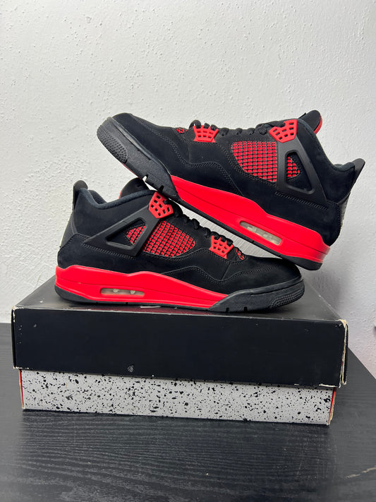 JORDAN 4 RED THUNDER USED