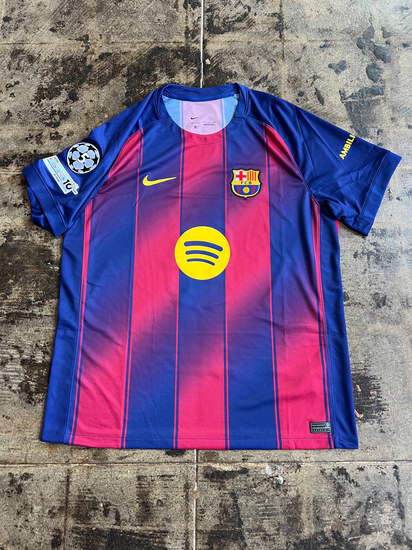 NIKE FC BARCELONA 25/26 HOME PEDRI JERSEY