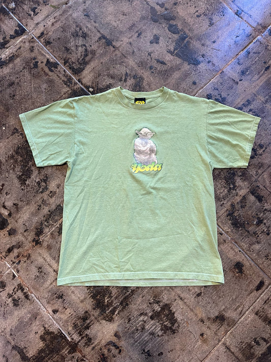 STAR WARS YODA TEE SZ: MED