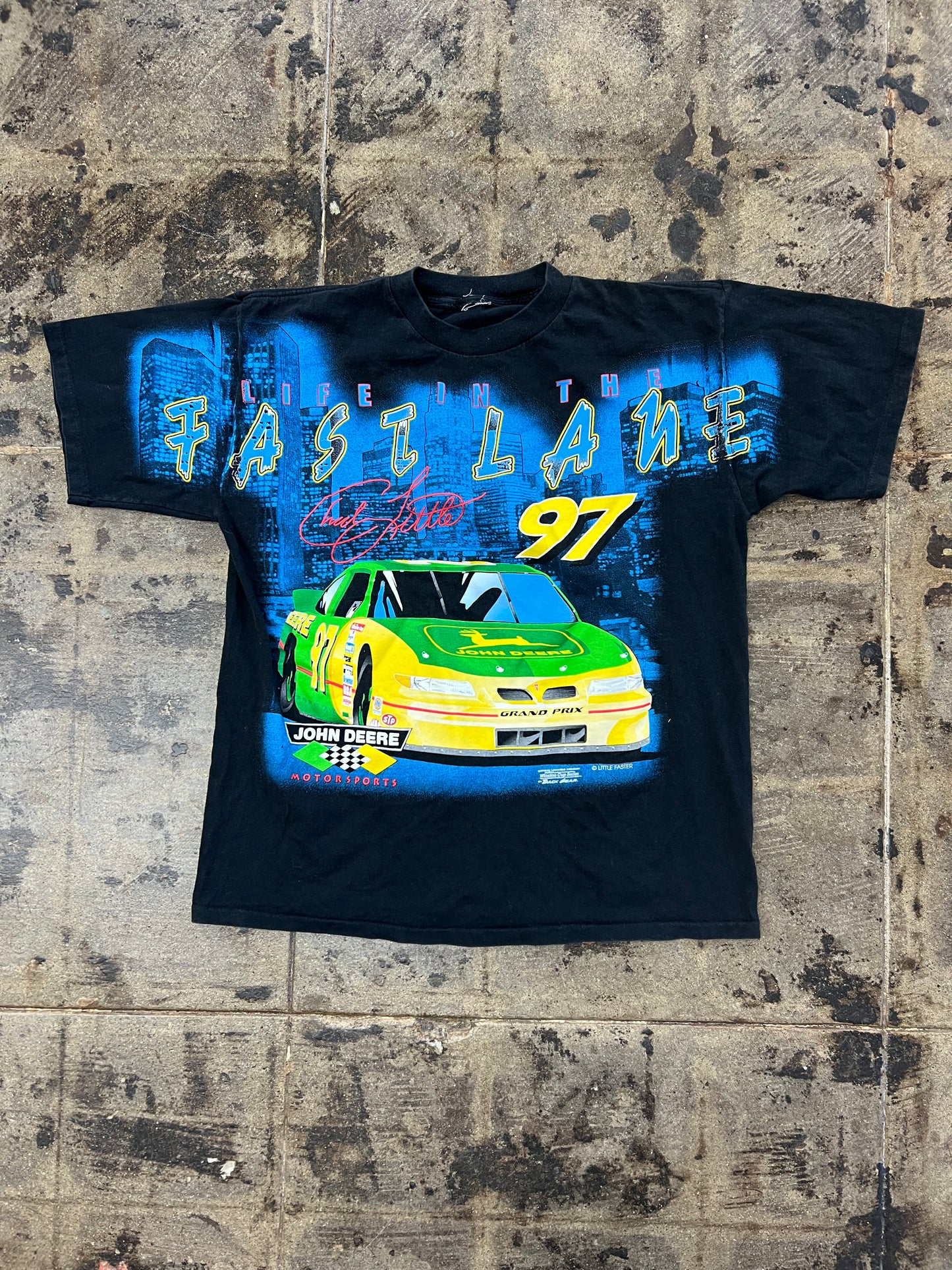 JOHN DEERE NASCAR AOP TEE