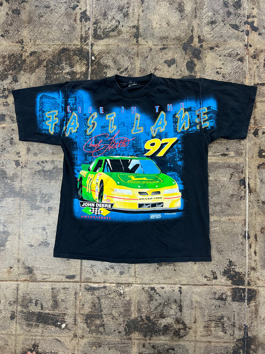 JOHN DEERE NASCAR AOP TEE
