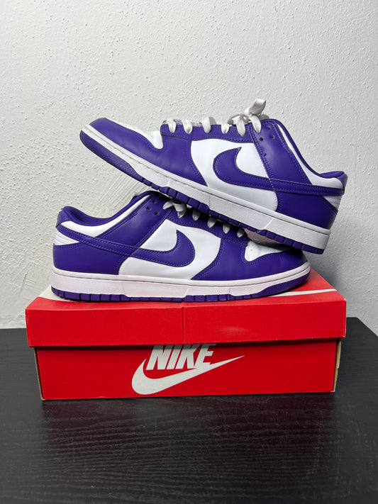 DUNK LOW COURT PURPLE (USED