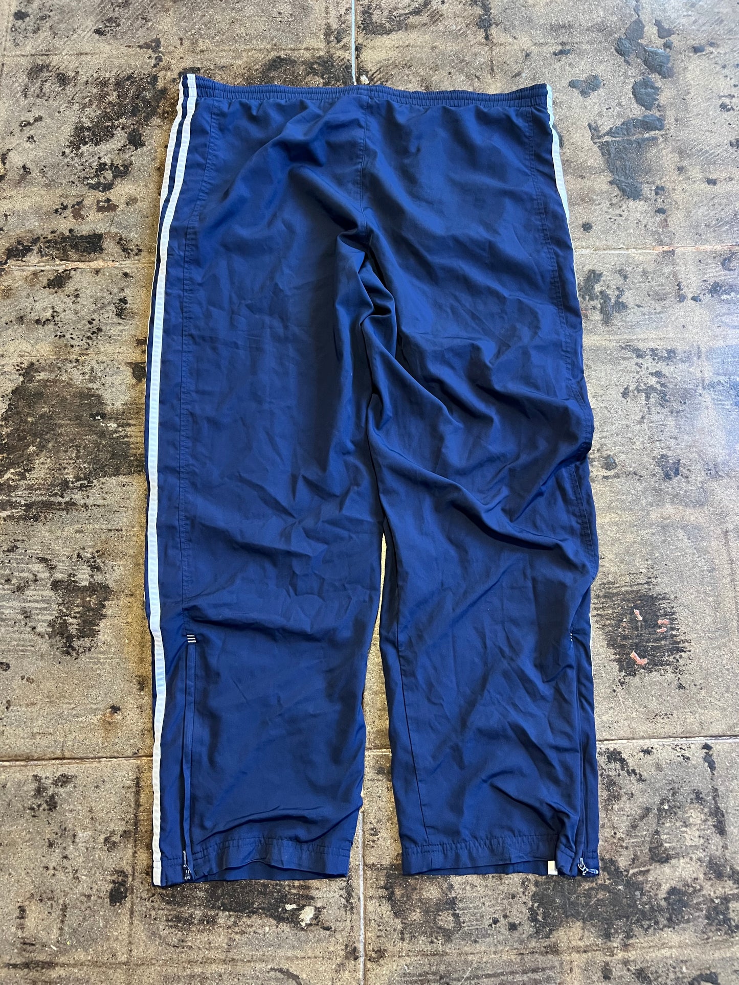 NAVY ADIDAS TRACK PANTS