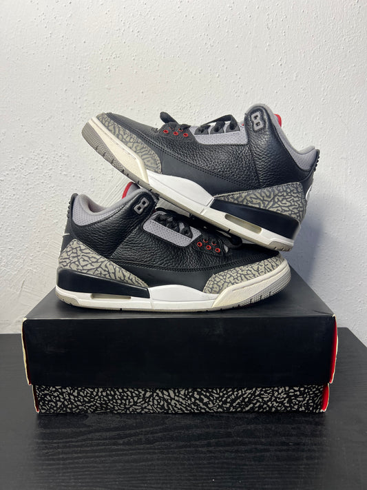 JORDAN 3 BLACK CEMENT (2018) (USED)