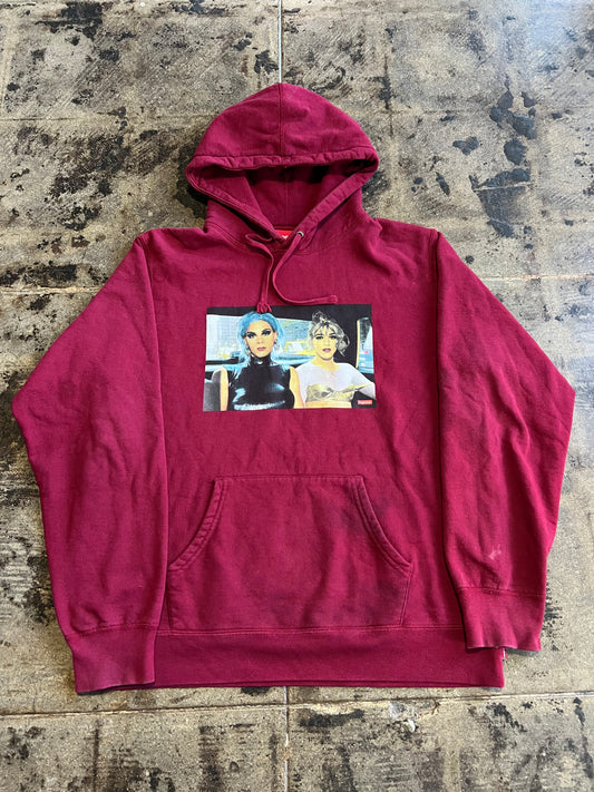 SUPREME NAN GOLDIN MISTY AND JIMMY PAULETTE HOODIE