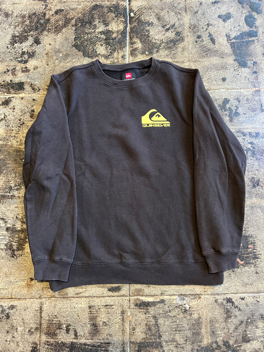 BROWN QUICKSILVER CREWNECK