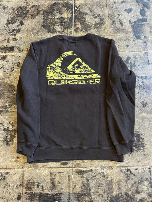 BROWN QUICKSILVER CREWNECK