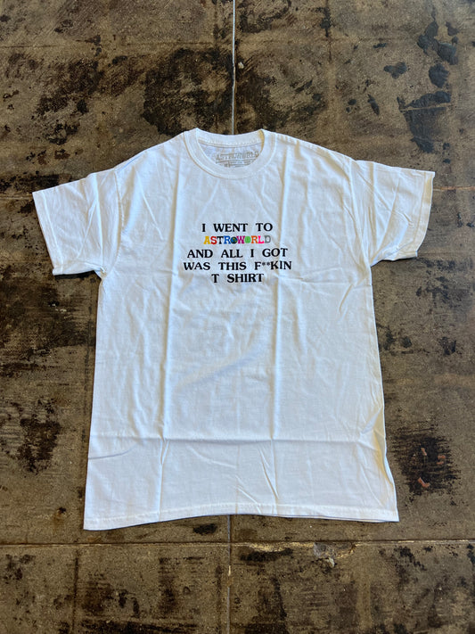 TRAVIS SCOTT I WENT TO  ASTROWORLD  TEE
