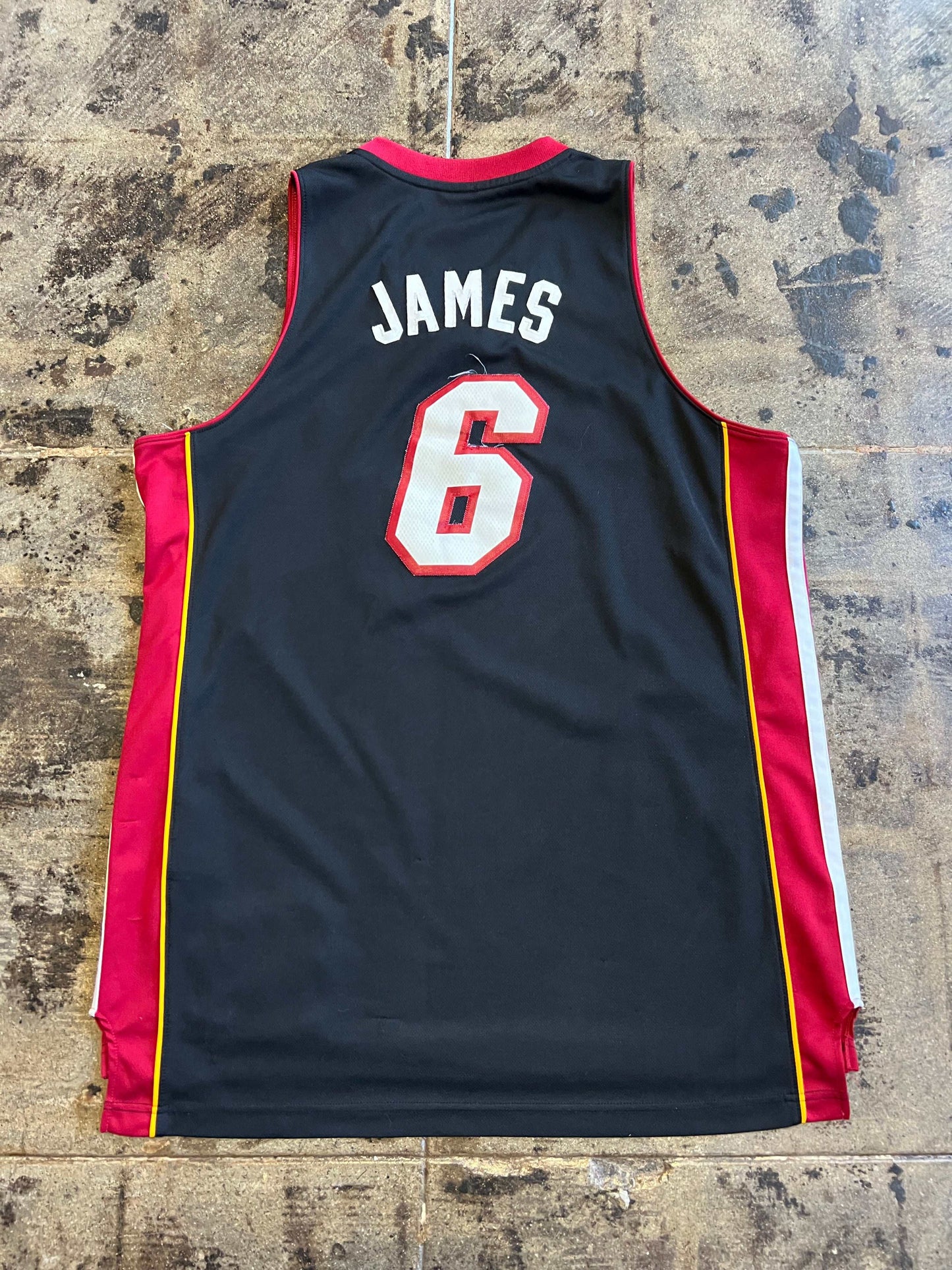 ADIDAS EL HEAT LEBRON JAMES JERSEY